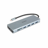 DICOTA D32065 interface hub USB 3.2 Gen 1 (3.1 Gen 1) Type-C Sølv