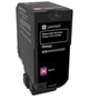 Lexmark 74C2HM0 tonerpatron 1 stk Original Magenta