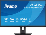 iiyama ProLite XB3294UHSCP-B1 computerskærm 80 cm (31.5") 3840 x 2160 pixel 4K Ultra HD Sort