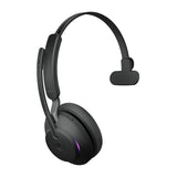 Jabra Evolve2 65 Headset Trådløs Kontor/Callcenter USB Type-A Bluetooth Opladningsstativ Sort
