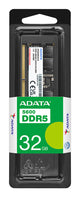 ADATA AD5S560032G-S hukommelsesmodul 32 GB 1 x 32 GB DDR5 262-pin SO-DIMM Fejlkorrigerende kode