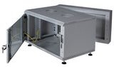 EFB Elektronik 691618VGR.60 stativ 18U Fritstående reol Grå