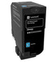 Lexmark 74C20C0 tonerpatron 1 stk Original Blå