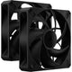 Corsair RS140 MAX Computerkabinet Ventilator 14 cm Sort 2 stk