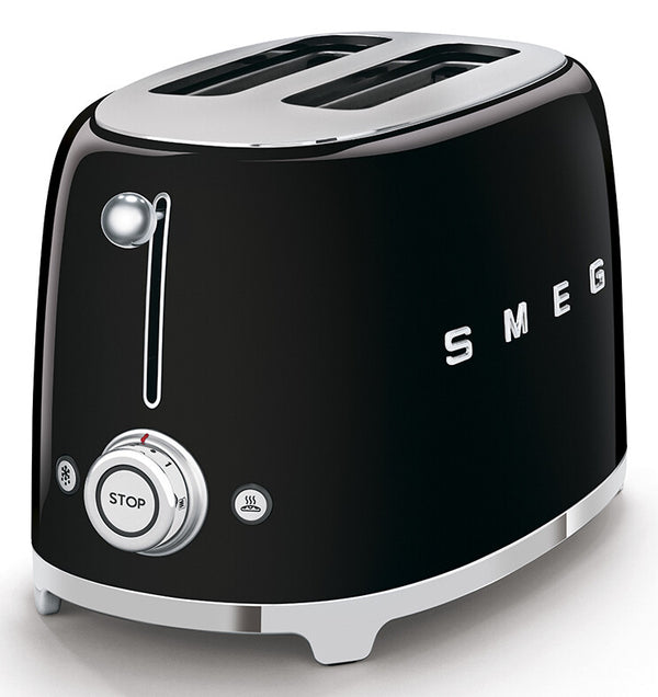 Smeg 50's Style Brødrister TSF01BLEU Sort