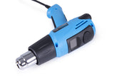 Alphacool 10178 varmepistol Varmluftspistol 650 °C 2000 W Sort, Blå