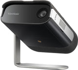 Viewsonic M1XE dataprojekter Projektor med kort projiceringsafstand LED WVGA (854x480) Sort, Sølv