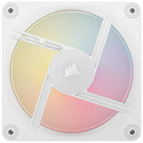 Corsair iCUE LINK LX120-R RGB Computerkabinet Ventilator 12 cm Hvid 1 stk