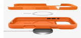 Spigen Silicone Fit (Mag Fit) mobiltelefon etui 16 cm (6.3") Cover Orange