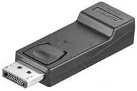 Goobay HDMI/DP Adapter HDMI FM DP M Sort