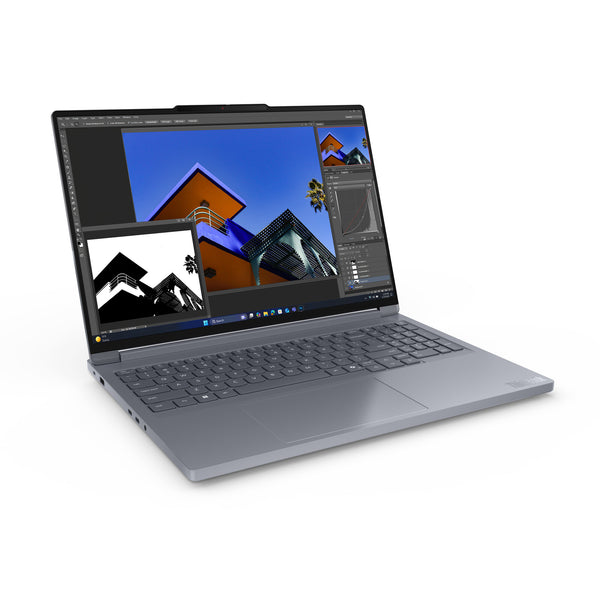 Lenovo ThinkBook 16p G6 ADR AMD Ryzen™ 9 8940HX Laptop 40,6 cm (16") WQXGA 32 GB DDR5-SDRAM 1 TB SSD NVIDIA GeForce RTX 5060 Wi-Fi 7 (802.11be) Windows 11 Pro Engelsk Grå