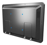 Elo Touch Solutions Steel Digital fladpaneldisplay 25,6 cm (10.1") LED Wi-Fi 450 cd/m² Full HD+ Rustfrit stål Berøringsskærm Indbygget processer Android
