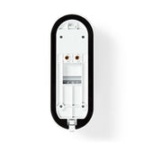 Nedis WIFICDP30WT dørklokke klokkespil Sort, Hvid