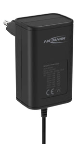 Ansmann APS 600 strømadapter og vekselret Sort