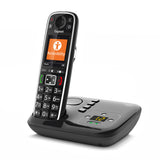 Gigaset E720A Analog/DECT-telefon Nummervisning Sort