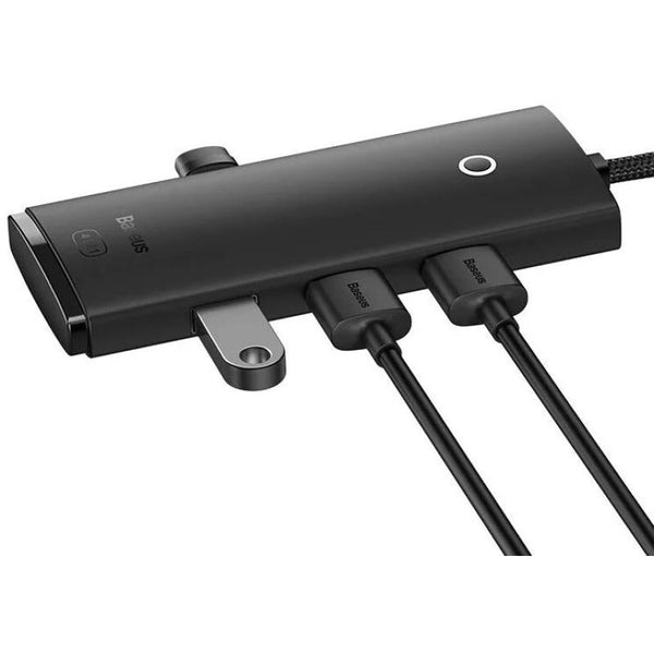 Baseus WKQX030001 interface hub USB 3.2 Gen 1 (3.1 Gen 1) Type-A 5000 Mbit/s Sort