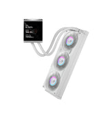 ASUS ROG Strix LC IV 360 ARGB LCD White Edition Processor Væskekølingssæt 12 cm Hvid