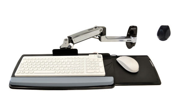 Ergotron LX Wall Mount Keyboard Arm Sølv