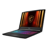 MSI Katana 15 HX B14WGK-058 Intel® Core™ i7 i7-14650HX Laptop 39,6 cm (15.6") Fuld HD 16 GB DDR5-SDRAM 512 GB SSD NVIDIA GeForce RTX 5070 Wi-Fi 6E (802.11ax) Windows 11 Home Sort