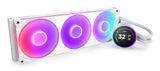 NZXT Kraken Elite 420 RGB Processor Alt-i-en væskekøler 14 cm Hvid 1 stk