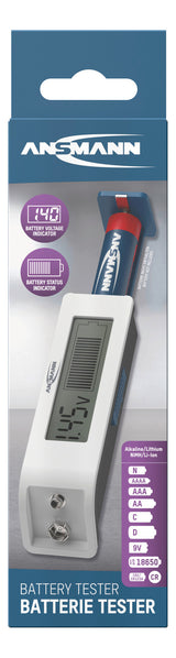 Ansmann 1900-0110 batteritester Hvid