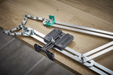 wolfcraft GmbH 5210000 radiusmåler Stair gauge Sort, Rustfrit stål