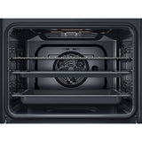 Whirlpool OMK58HR0X 71 L Sort, Rustfrit stål