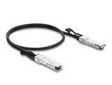 DeLOCK 84241 InfiniBand og fiberoptisk kabel 1 m QSFP+ Twinax Sort