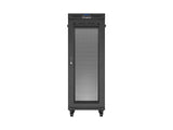 Lanberg FF01-6032-23BL stativ 32U Fritstående reol Sort
