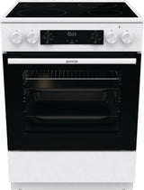 Gorenje GEC6C40WD Fritstående komfur Elektrisk Keramisk Hvid