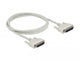 DeLOCK 84231 serielkabel Beige 2 m D-Sub 25 Pin