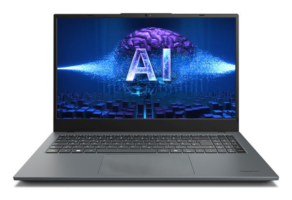 MEDION E15443 Intel Core Ultra 5 125H Laptop 39,6 cm (15.6") Fuld HD 16 GB DDR5-SDRAM 512 GB SSD Windows 11 Home Grå