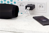 Goobay 44956 oplader til mobil enhed Digitalt kamera, Hovedtelefoner, Mobiltelefon, SmartWatch, Tablet Sort Vekselstrøm Hurtig opladning Indendørs