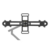 BakkerElkhuizen BE Universal Crossbar 88,9 cm (35") Skrivebord Sort
