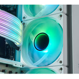 Jonsbo SL-120B Computerkølesystem Computerkabinet Ventilator 12 cm Sort, Hvid 1 stk