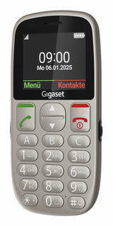 Gigaset GL395 5,59 cm (2.2") 90 g Grå Senior telefon