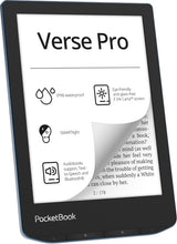 PocketBook Verse Pro e-bog-læser Berøringsskærm 16 GB Wi-Fi Sort, Blå