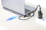Manhattan 190305 dockingstation Ledningsført USB 3.2 Gen 1 (3.1 Gen 1) Type-C Sølv