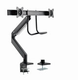 Gembird MA-DA2-04 skærmbeslag og -stativer 81,3 cm (32") Skrivebord Sort
