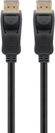 Goobay 61709 DisplayPort kabel 1 m Sort