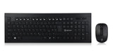 Voxicon 220WL tastatur Mus inkluderet RF trådløst QWERTY Nordisk Sort