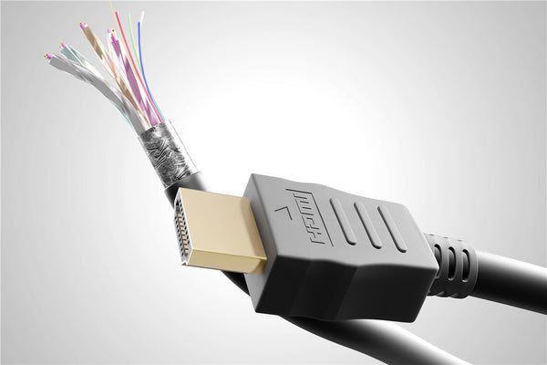 Goobay 61305 HDMI-kabel 15 m HDMI Type A (Standard) Sort