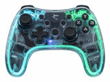 White Shark LEGION Transparent Bluetooth/USB Gamepad Analog/digital Android, PC, Playstation 3, iOS, PlayStation 4, Nintendo Switch