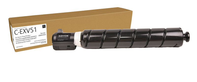 Everyday™ sprt Remanufactured Toner by Xerox compatible with Canon C-EXV51 (0481C002), Standard kapacitet