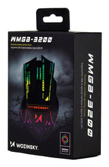 Wozinsky WMGB-3200 mus Universel Højre hånd RF trådløst 3200 dpi