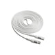 Akyga AK-USB-41 USB-kabel USB 2.0 1,8 m USB C 60 W Hvid