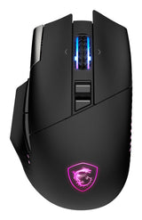 MSI S12-4301370-CLA mus Spil Højre hånd RF Wireless + Bluetooth + USB Type-A Optisk 26000 dpi