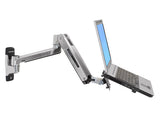 Ergotron LX Sit-Stand Wall Mount LCD Arm 106,7 cm (42") Væg Rustfrit stål
