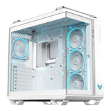 ASUS TUF GAMING GT502 Horizon TG ARGB White Midi Tower Hvid