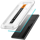 Spigen GLAS.tR EZ Fit HD Klar skærmbeskytter Samsung 2 stk